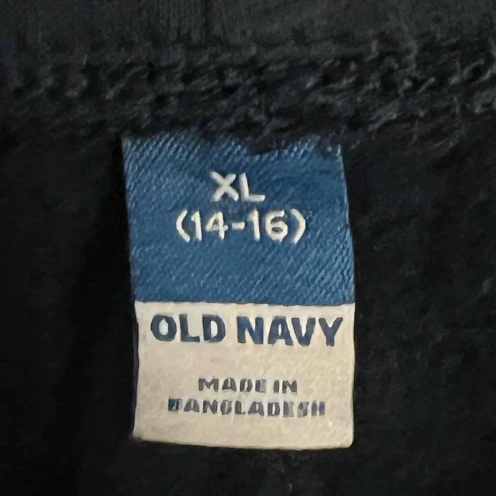 Boys Old Navy Sweatpants & Joggers 14/16 XL Gray Navy